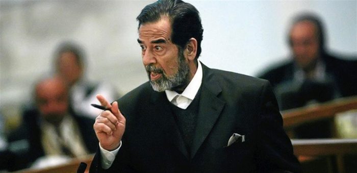 Fortolkning af at se Saddam Hussein i en drøm - Fasrli
